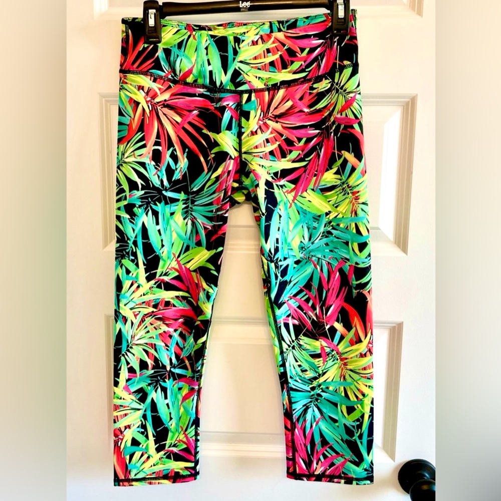 Fabletics tropical print leggings